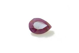 Rubin - 5.655 ct - Tropfen Schliff - Natural - Afrika