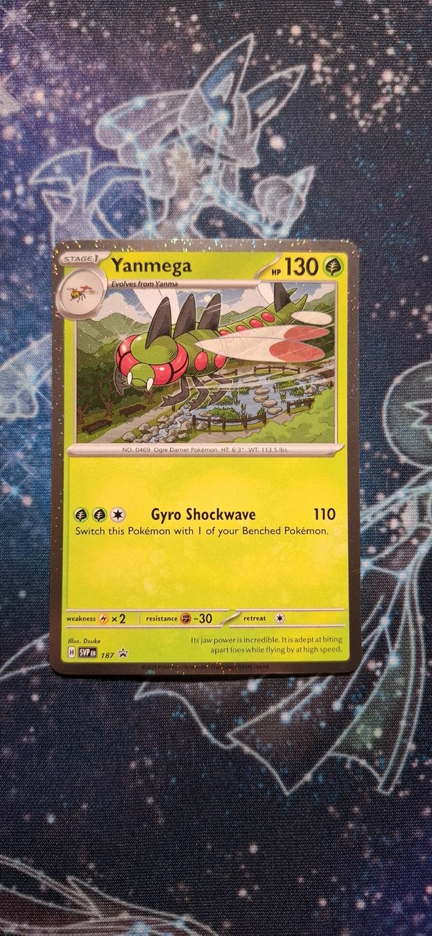 Pokémon Carte collezionabili: Yanmega 187 - Promo Cosmo Holo ENG – Nuovo (secondo la descrizione) da Petit-Lancy venduto da Kara_TCG 1