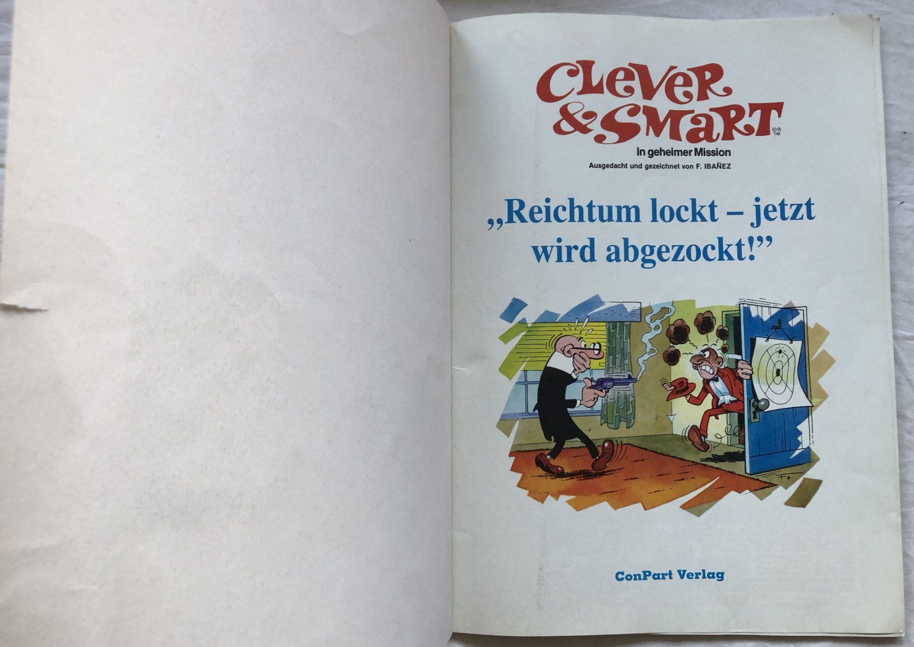 Fumetti: CLEVER & SMART - Nr.134 - 1.Auflage – Usato da Schaffhausen venduto da durruti 1