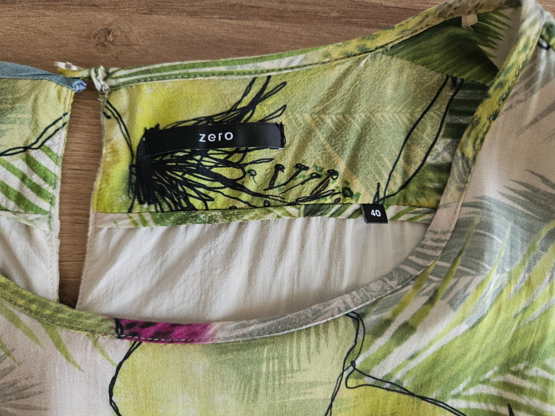 Vestiti: buntes Sommerkleid von Zero, Gr. 40 – Usato da Möriken AG venduto da pam66 9