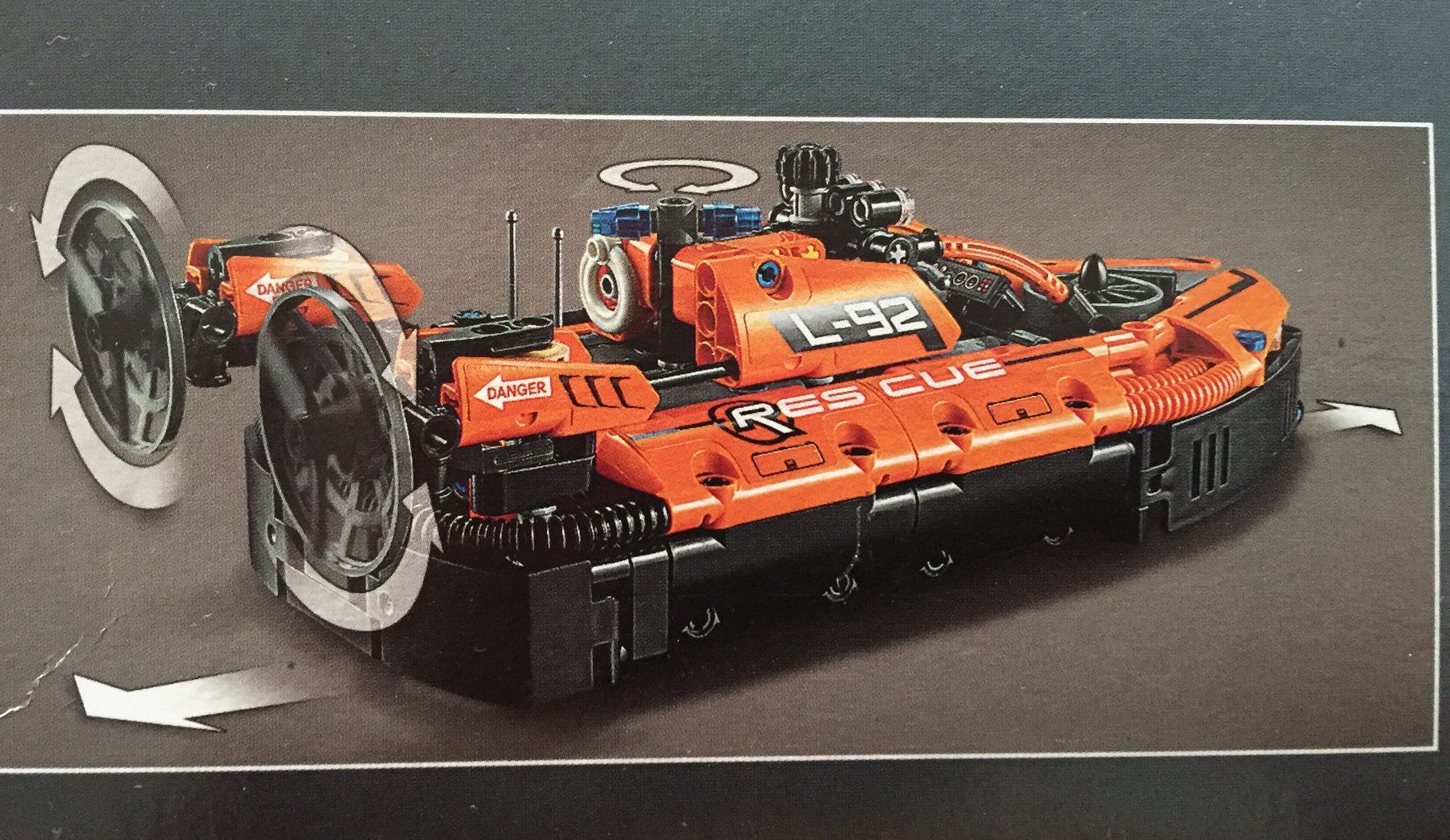 Lego Giocattoli: LEGO Technic 42120 Luftkissenboot - komplett – Usato da Bern venduto da nor_n9d9 5