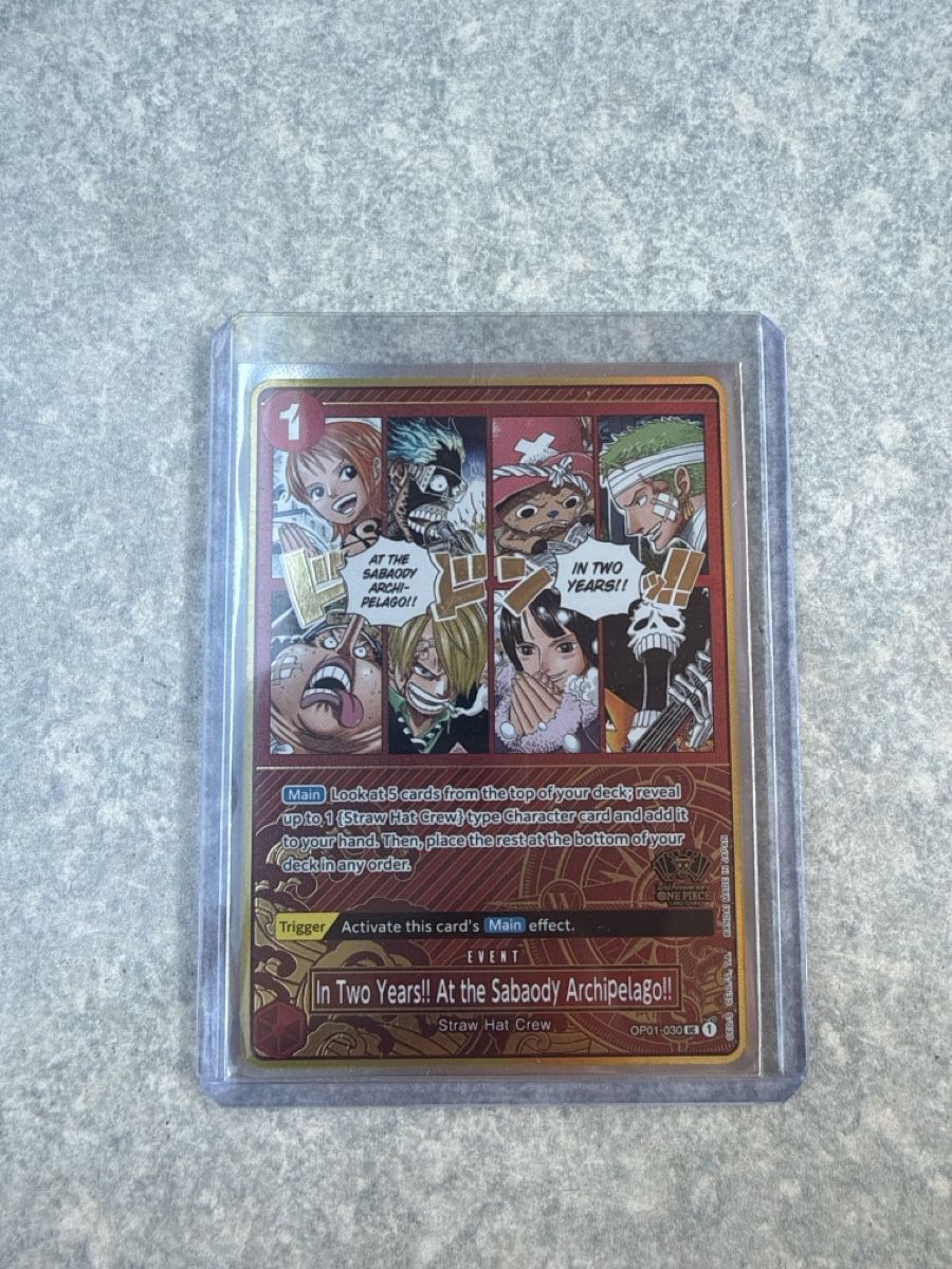 Cartoline: One piece tcg In two years!! At the sabaody archipelago!! – Nuovo (secondo la descrizione) da Winterthur venduto da bol_9cvx