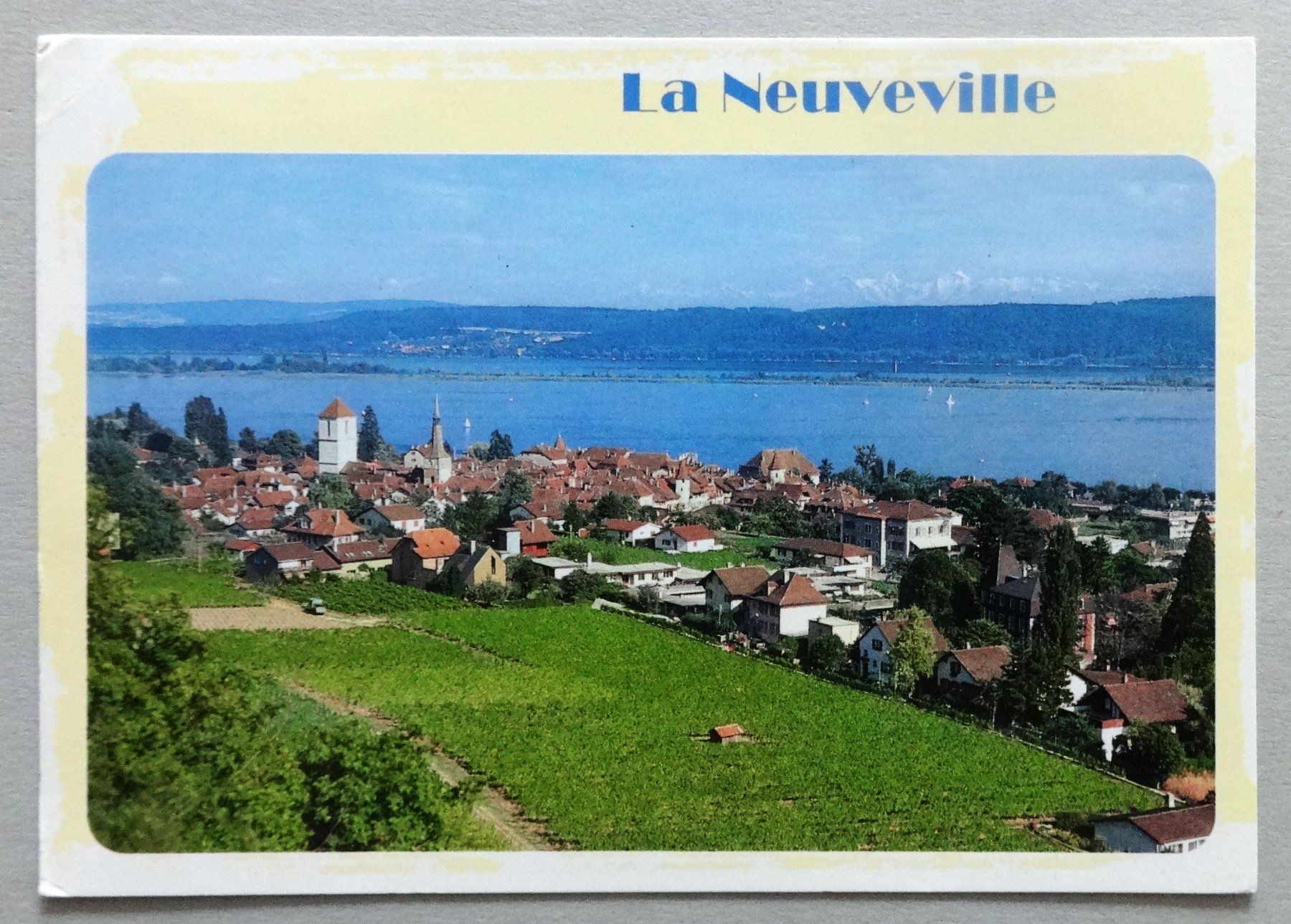 Cartoline postali: La Neuveville – Usato da Fétigny venduto da Billy2miny
