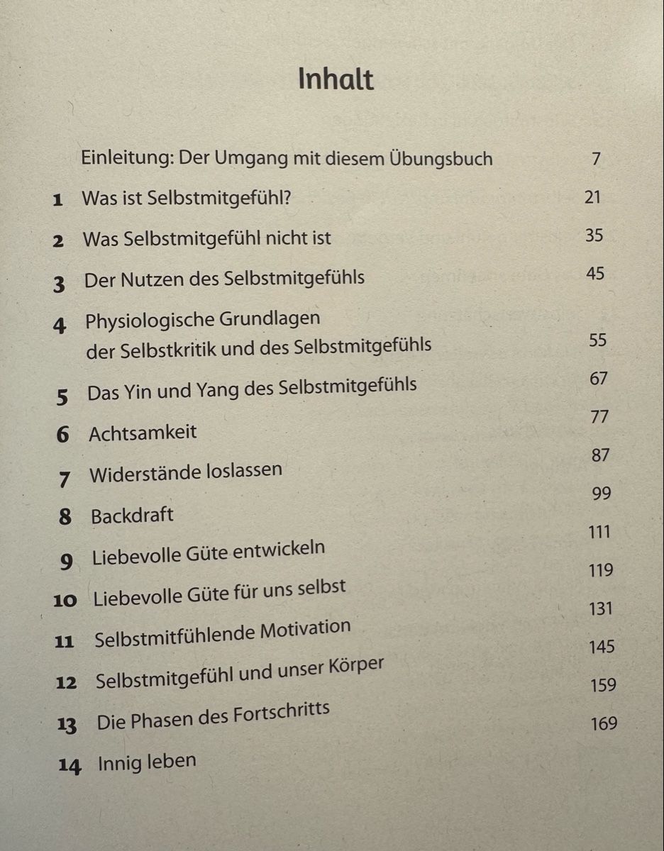 Bücher: Übungsbuch Selbstmitgefühl – Gebraucht aus Dübendorf von Mavobu 3