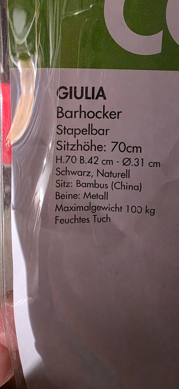 Seggioloni: Bar Stuhl – Usato da Schattdorf venduto da Bernhard0 1