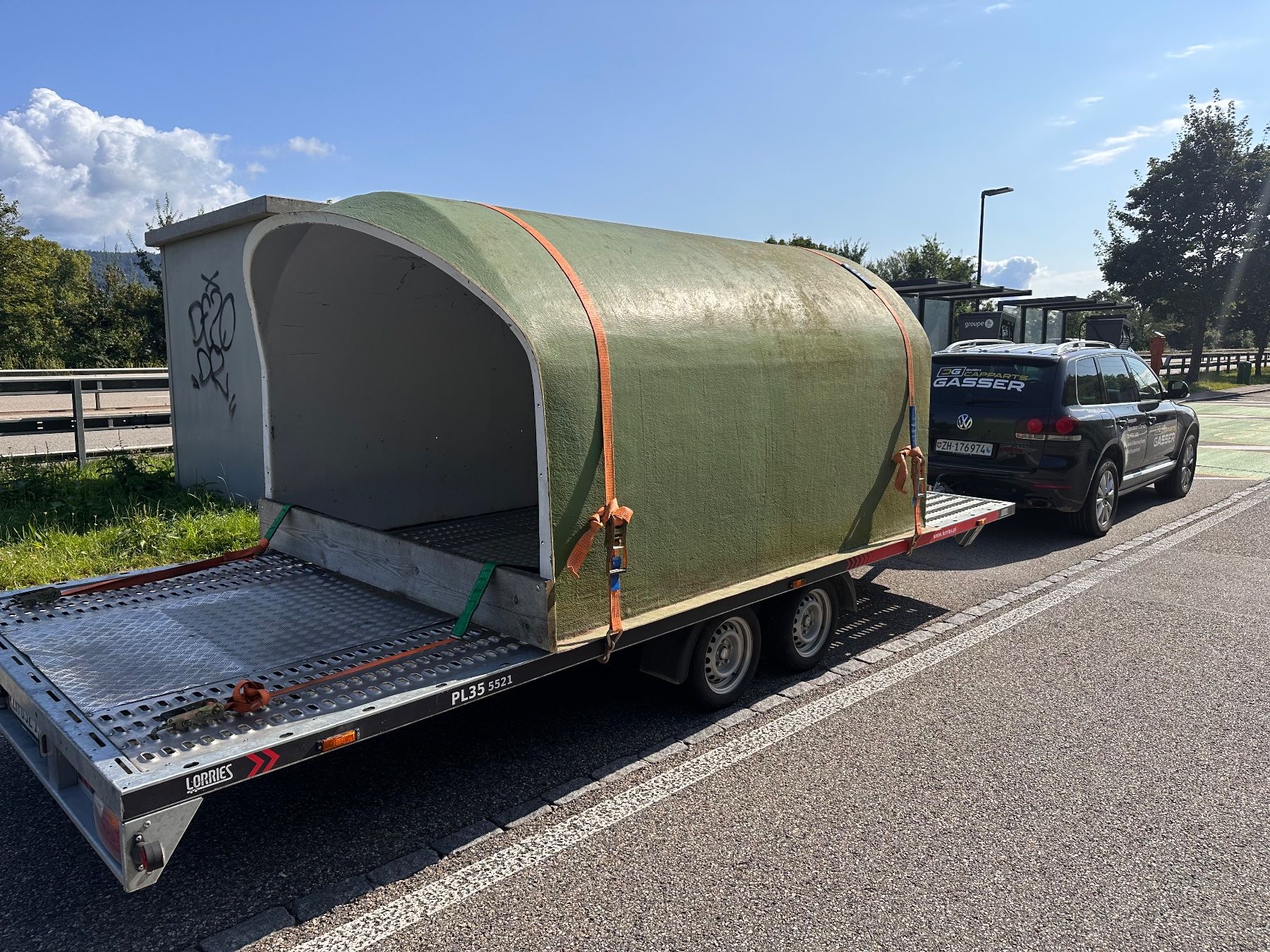 Remorques: Transporte bis 2.8T Eigengewicht – D'occasion à Oetwil am See par CarParts 5