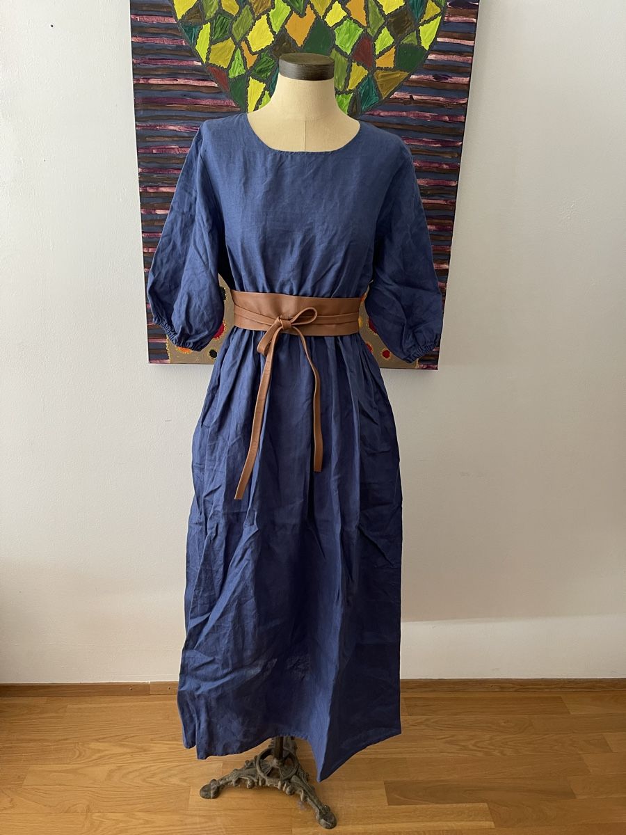 Vestiti: Anysize Leinenkleid Gr.XL – Nuovo (secondo la descrizione) da Stallikon venduto da BaumArt 1