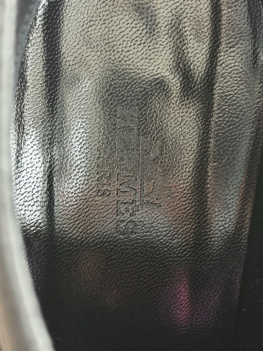 Hermès Scarpe da donna: Hermès Ankle Boots Wildleder schwarz  – Usato da Zürich venduto da Tinyfish 3