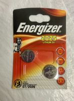 [NEU]: Energizer CR2025 Lithium-Knopfzellen Batterien - 3V