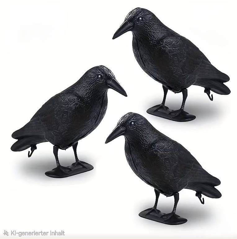 Tutte le decorazioni: 3er Vogel Schreck stehend – Usato da Niederbipp venduto da Trude04 1