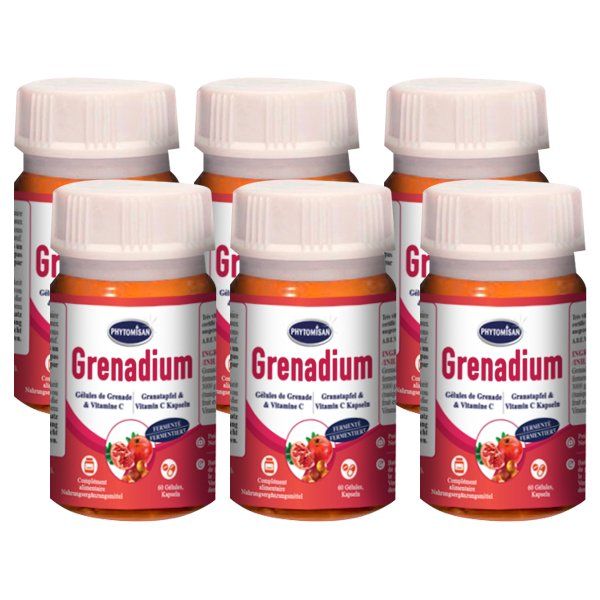 Lebensmittel & Spezialitäten: Grenadium - Granatapfel & Vitamin C Kapseln – Neu (gemäss Beschreibung) aus Mulhouse von Phytomisansuisse 2