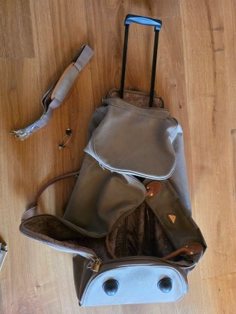 grosser Koffer Roll Trolley Jump Paris Tasche