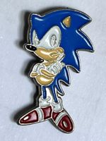 Pin Super Sonic Blue neuwertig