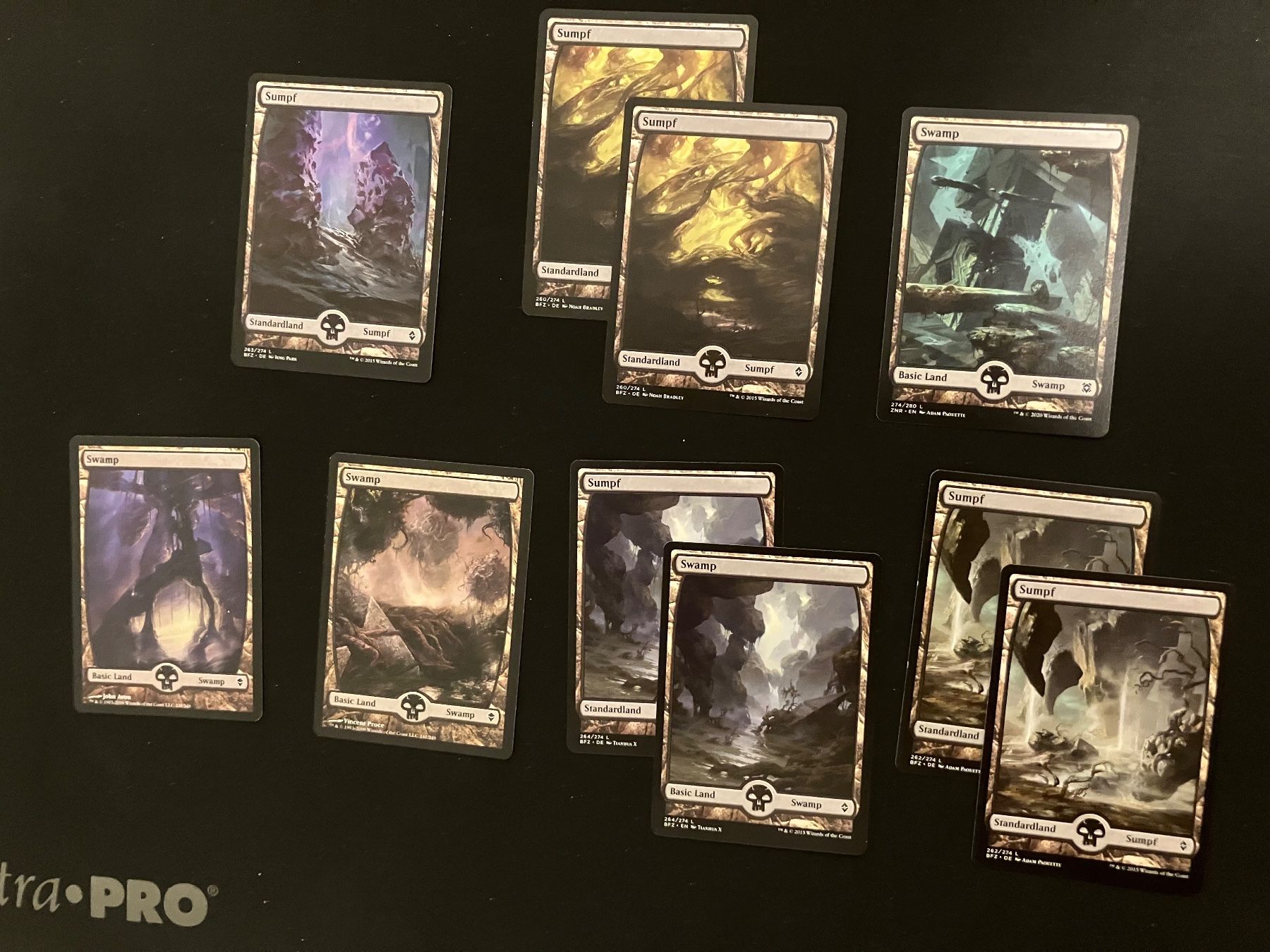 Karten: MTG Full Art Lands – Gebraucht aus luzern von rammdave 2