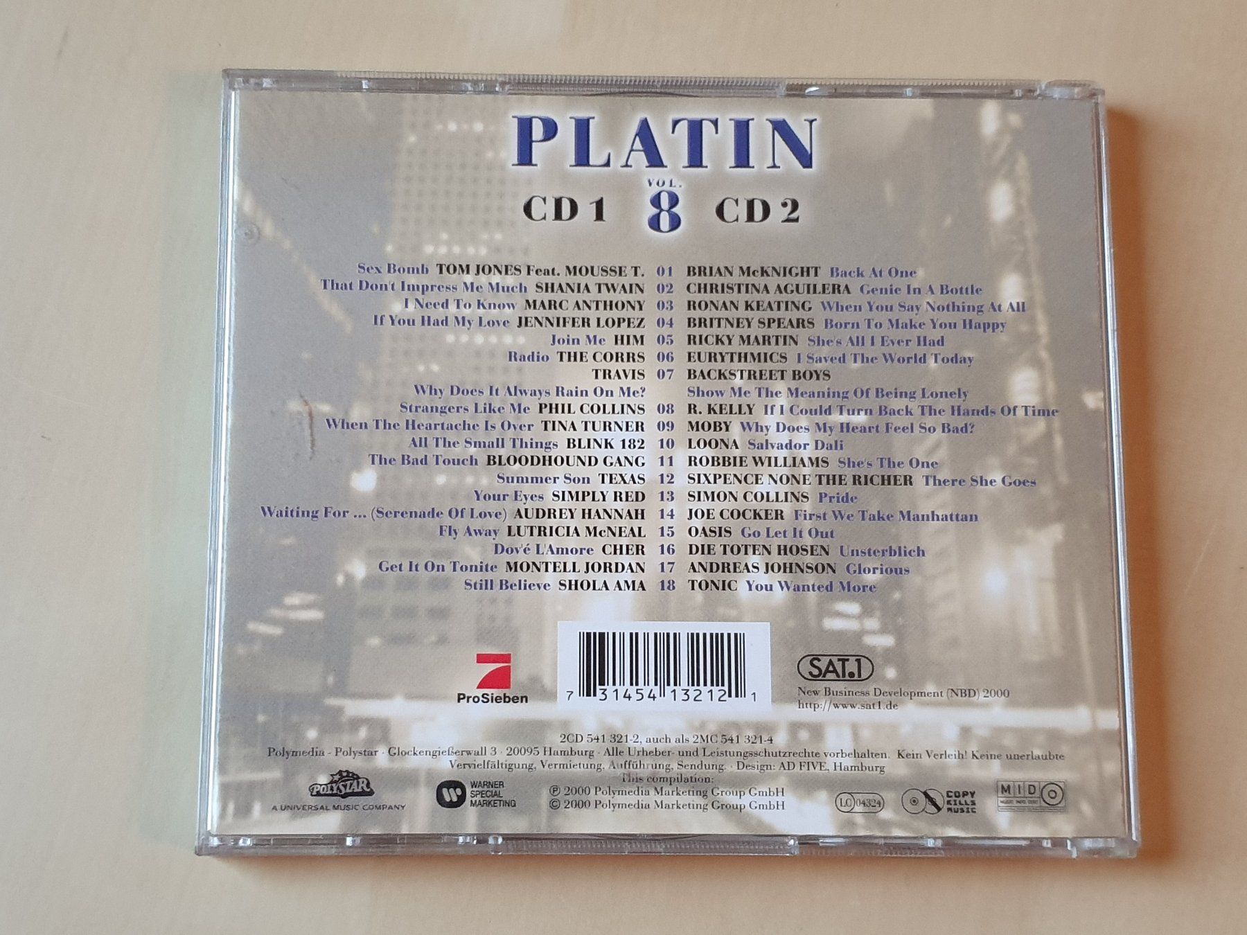 CDs: Platin Vol. 8 – D'occasion à Stansstad par collectorsshop 1