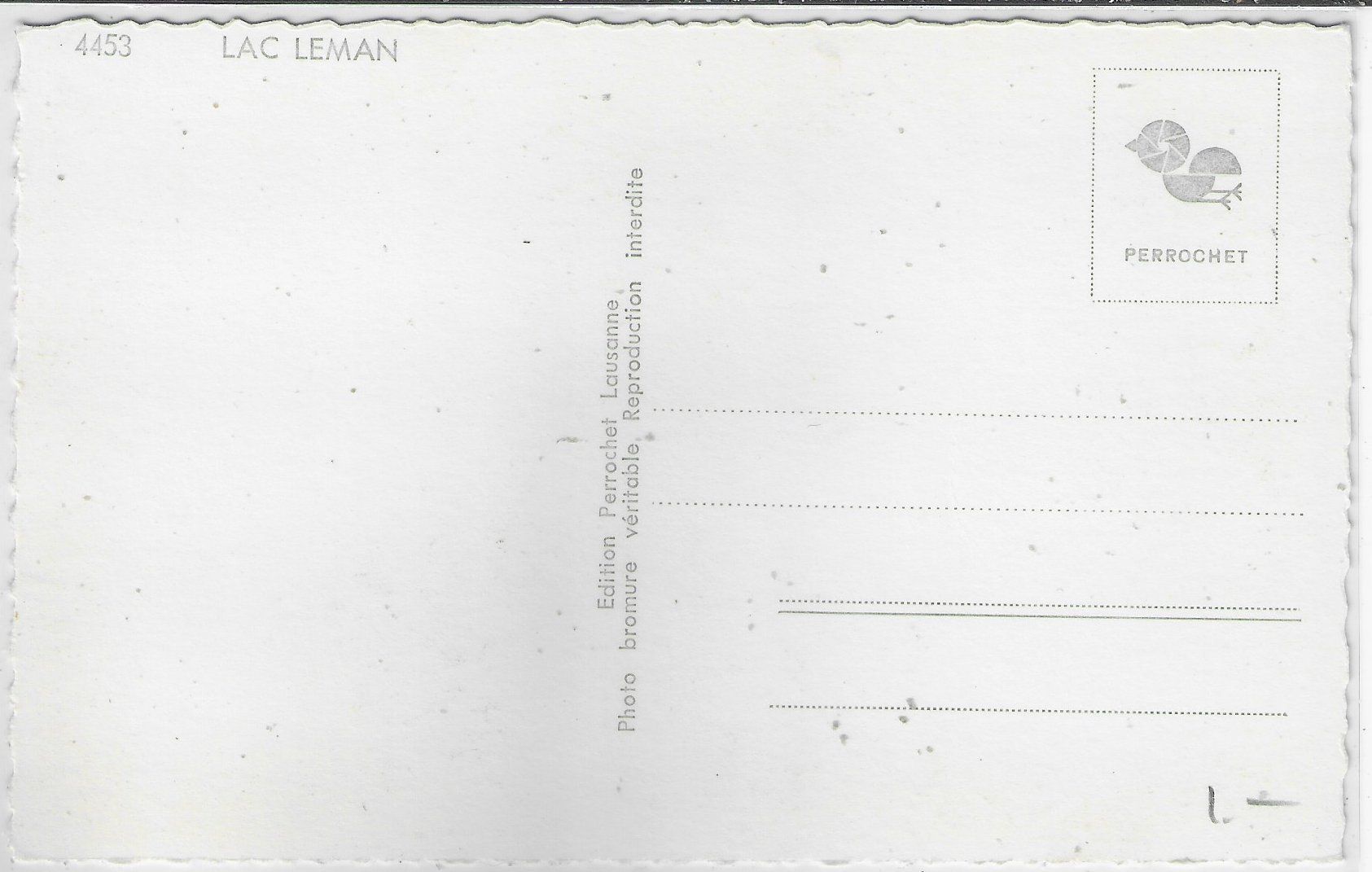 Cartoline postali: Geneve - Lac leman - Panorama – Usato da Ettingen venduto da Kartenplanet 1