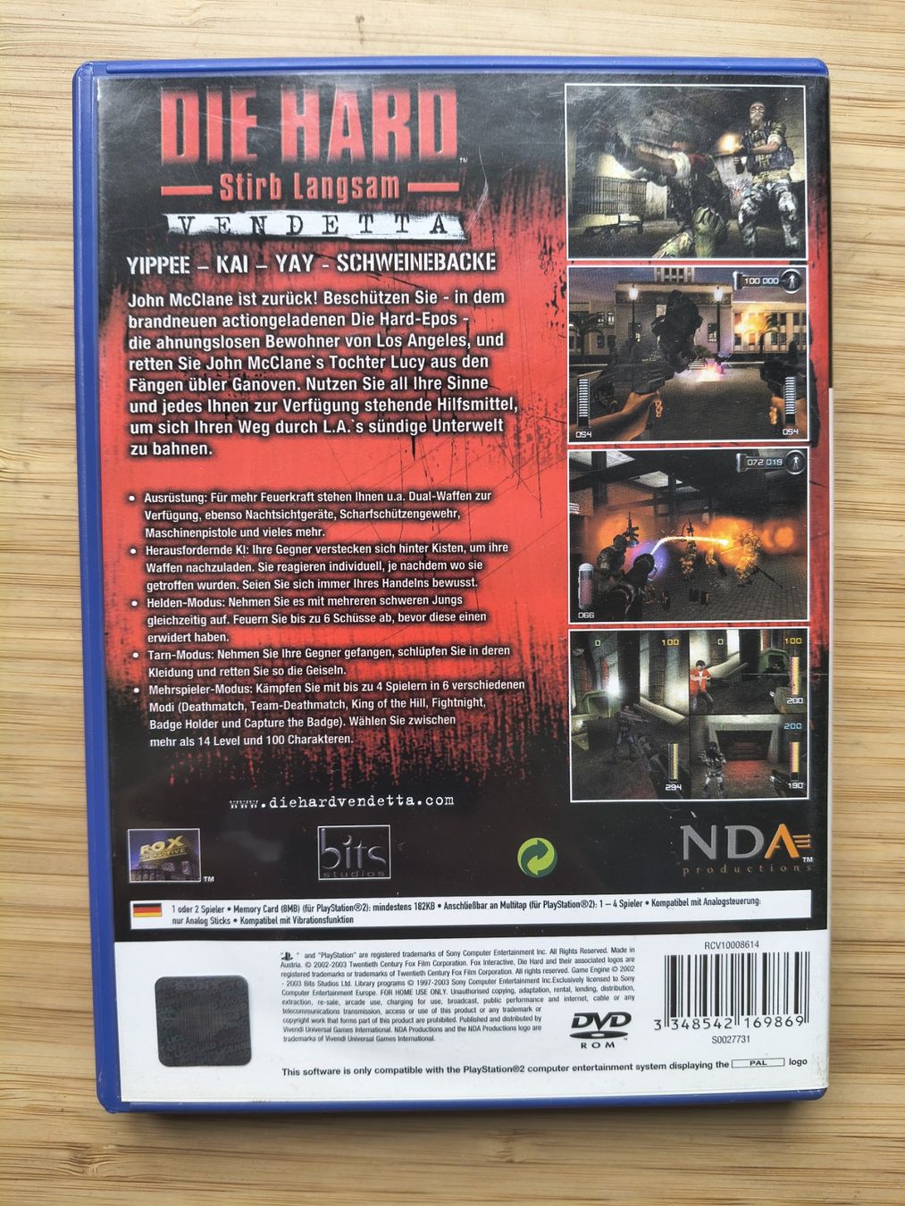 Spiele: Die Hard: Vendetta (PS 2) – Gebraucht aus Riedholz von ste_96cd 1