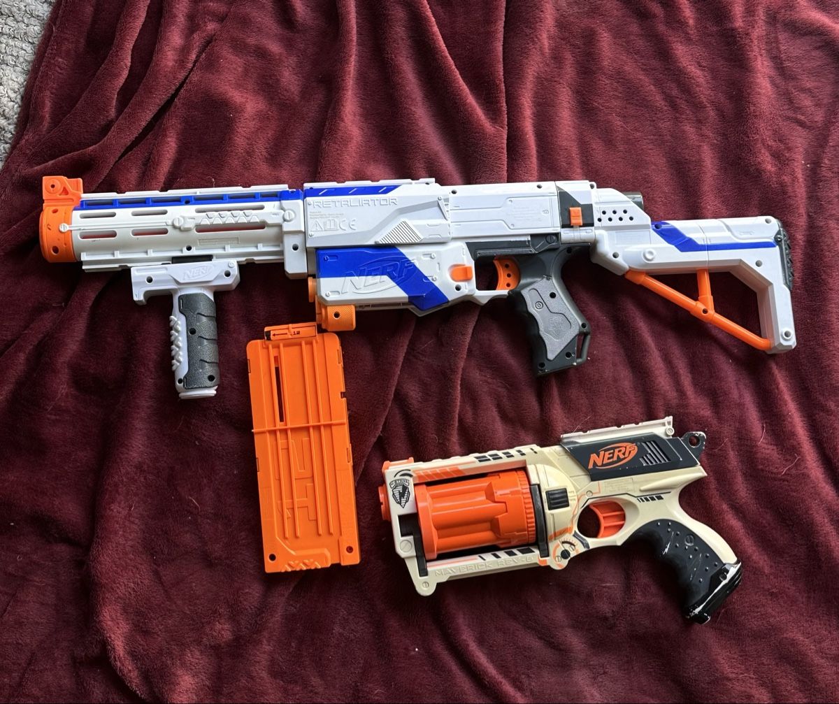 Nerf Giocattoli: Nerf Spielzeuggewehre – Usato da Bad Zurzach venduto da Pitbull_21anu