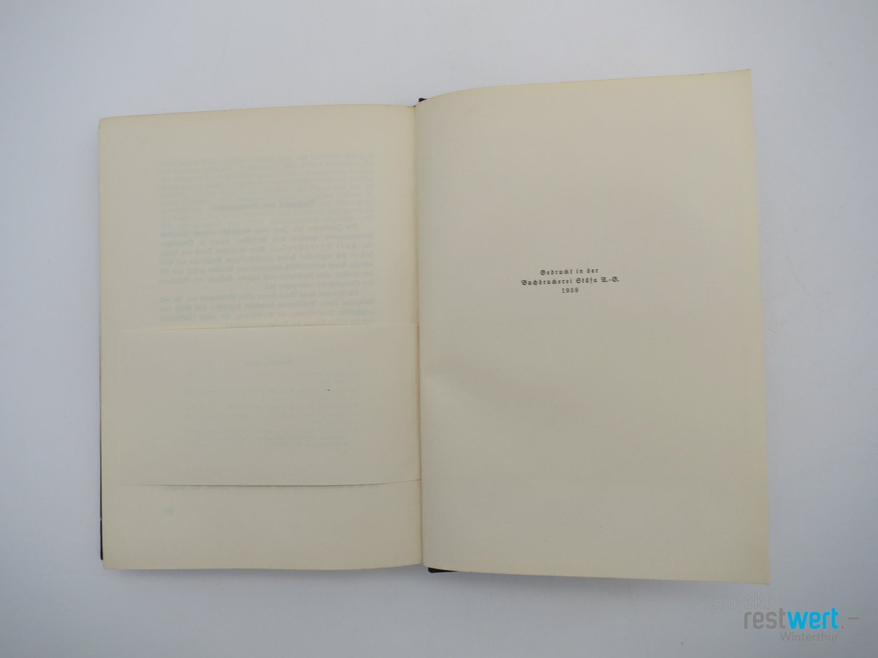 Bücher: C. BINDSCHEDLER Geschichte der Gemeinde Männedorf – Gebraucht aus Winterthur von Restwert_Winterthur 3