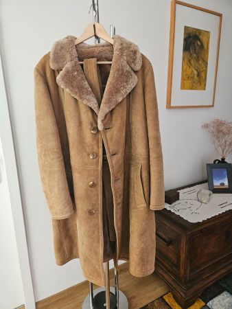 Manteau en mouton retourné