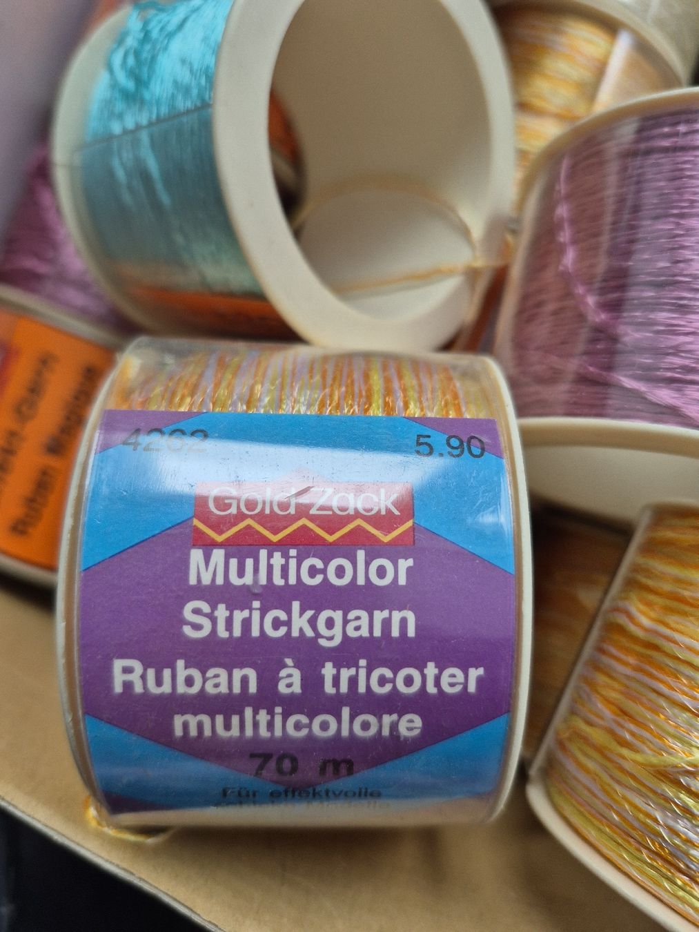 Wolle: effekt-garn  – Neu und originalverpackt aus Obermumpf von Dadacaramel 1