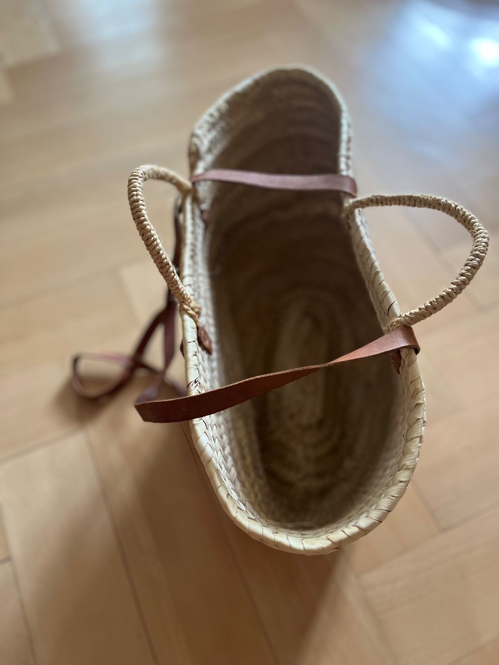 Taschen: Strohtasche Strandkorb – Neu (gemäss Beschreibung) aus Baden von ElenArt 2