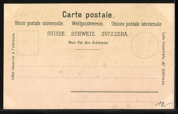 Cartoline postali: AK Bern, Bär mit Stadtwappen – Usato da Berlin venduto da bartko-reher 1
