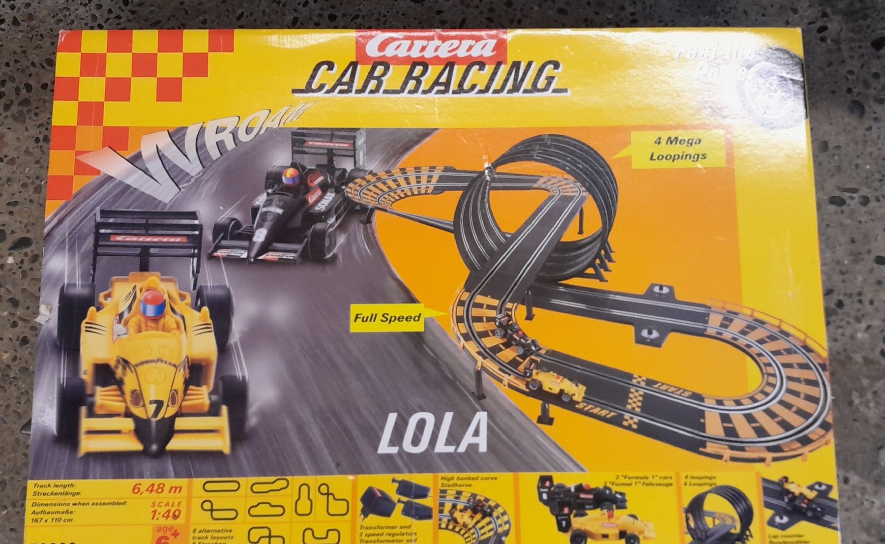 Carrera Rennbahnen: Carrerra LOLA – Gebraucht aus Möriken AG von Topfuel7
