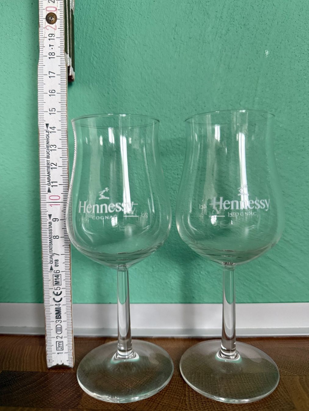 Bicchieri: ORIGINAL HENNESSY  GLAS   2 STÜCK – Usato da Subingen venduto da ArtBead 5