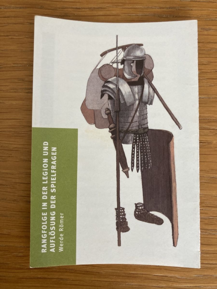Giochi: Legionsquartett "Werde Römer" Kartenspiel – Usato da Mühlau venduto da hofstattuhu 2