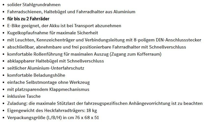 Dachträger: Fahrradträger neuwertig – Gebraucht aus Dübendorf von Luxchef 3