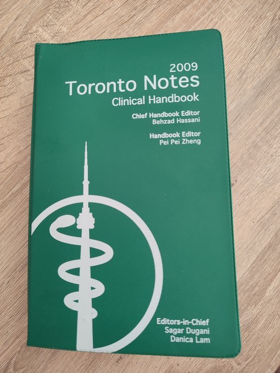 Médecine - Toronto Notes 2009, version poche | Kaufen auf Ricardo