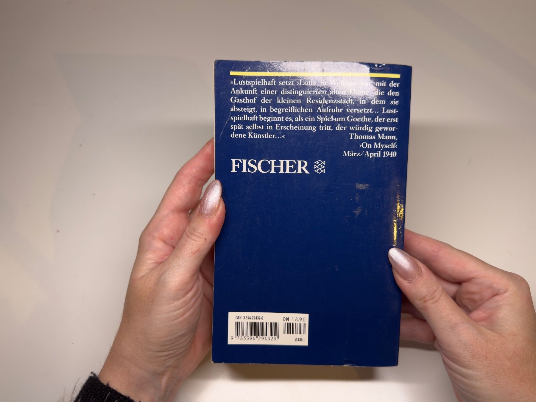 Bücher: ROMAN: Thomas Mann, Lotte in Weimar – Gebraucht aus Grosswangen von Deutsche_Romane 9