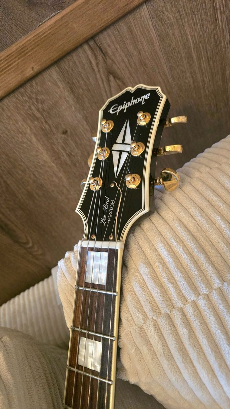 Instruments de musique: Epiphone Custom - Black Beauty – D'occasion à Zürich par RandomDave 6