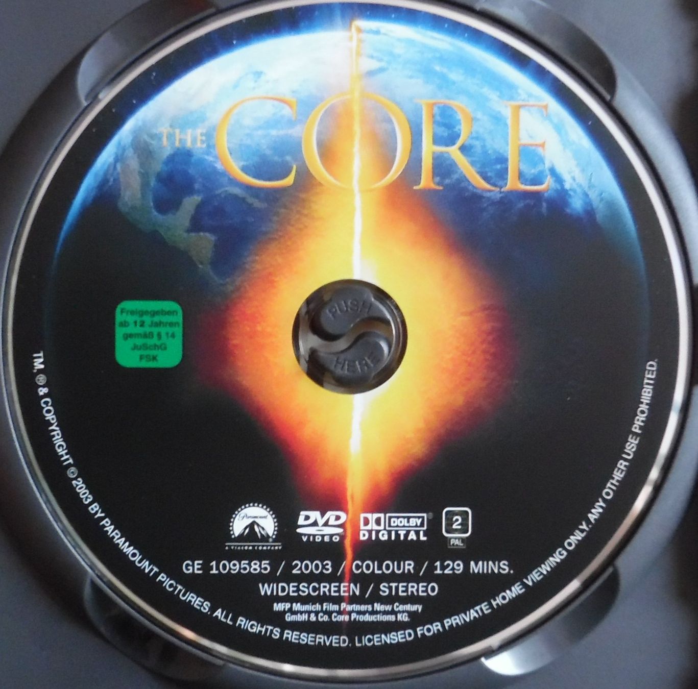 Tutti i DVDs: The Core – Usato da Bellinzona venduto da Luna093 1