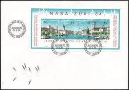 NABA ZÜRI 84, Briefmarken Ausstellung, Top Zustand!