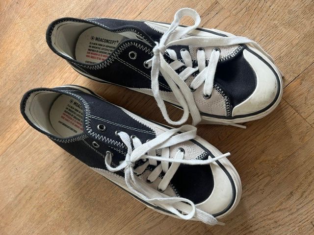 Scarpe da donna: Halbschuh / Sneaker schwarz / weiss – Usato da Steinmaur venduto da Dyleila 1