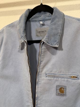 🔥 Carhartt Detroit Jacket – Hellblau (Jeans)