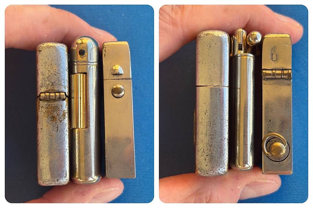 Briquets: Briquets ZIPPO, SAROME, PM German – D'occasion à Crans VD par AlainScott 2