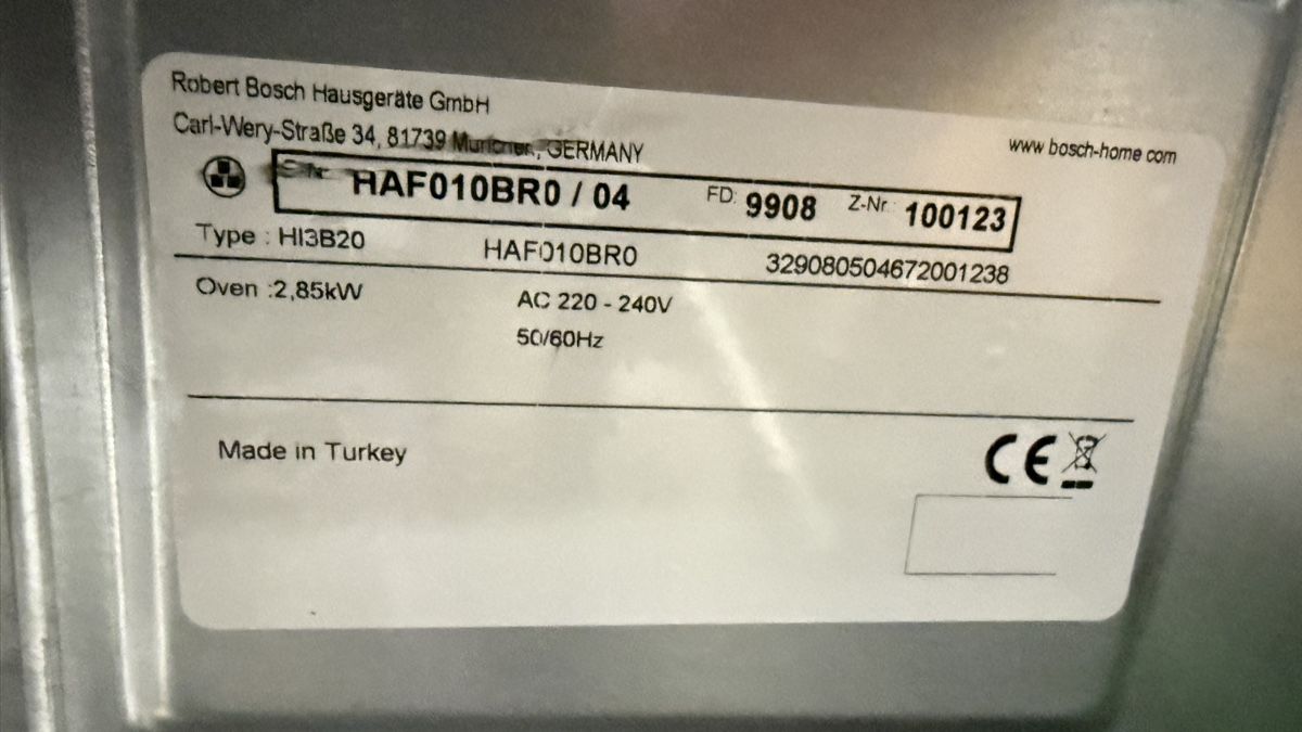 Bosch Elettrodomestici da cucina: Backofen Bosch sehr wenig gebraucht  – Usato da Schafisheim venduto da besmehd 4
