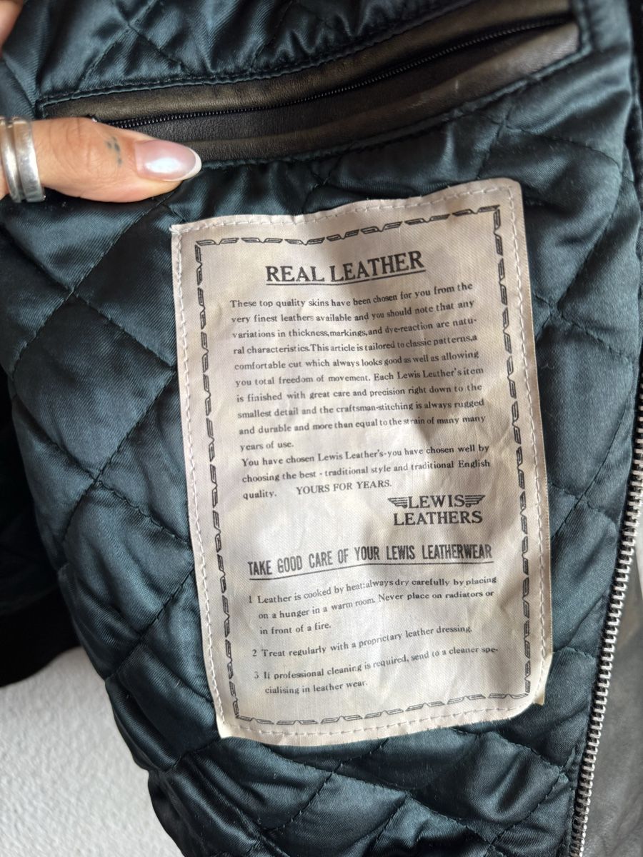 Giacche: Lederjacke Aviakit Lewis Leathers Grösse L gebraucht – Nuovo (secondo la descrizione) da Schaffhausen venduto da Allisonkim 2