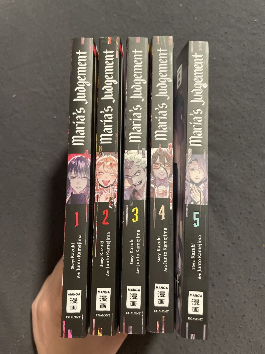 Fumetti: Maria‘s Judgement 1-5 – Usato da Uster venduto da ali_mp6n 2