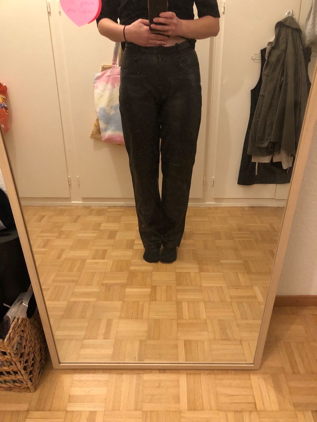 Hosen: Pantalon en vrai cuir – Gebraucht aus Onex von kattrina 8