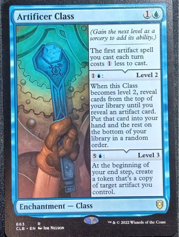 Magic The Gathering Carte collezionabili: Artificer Class - MtG - EN – Usato da Bolligen venduto da Gurkenfeld
