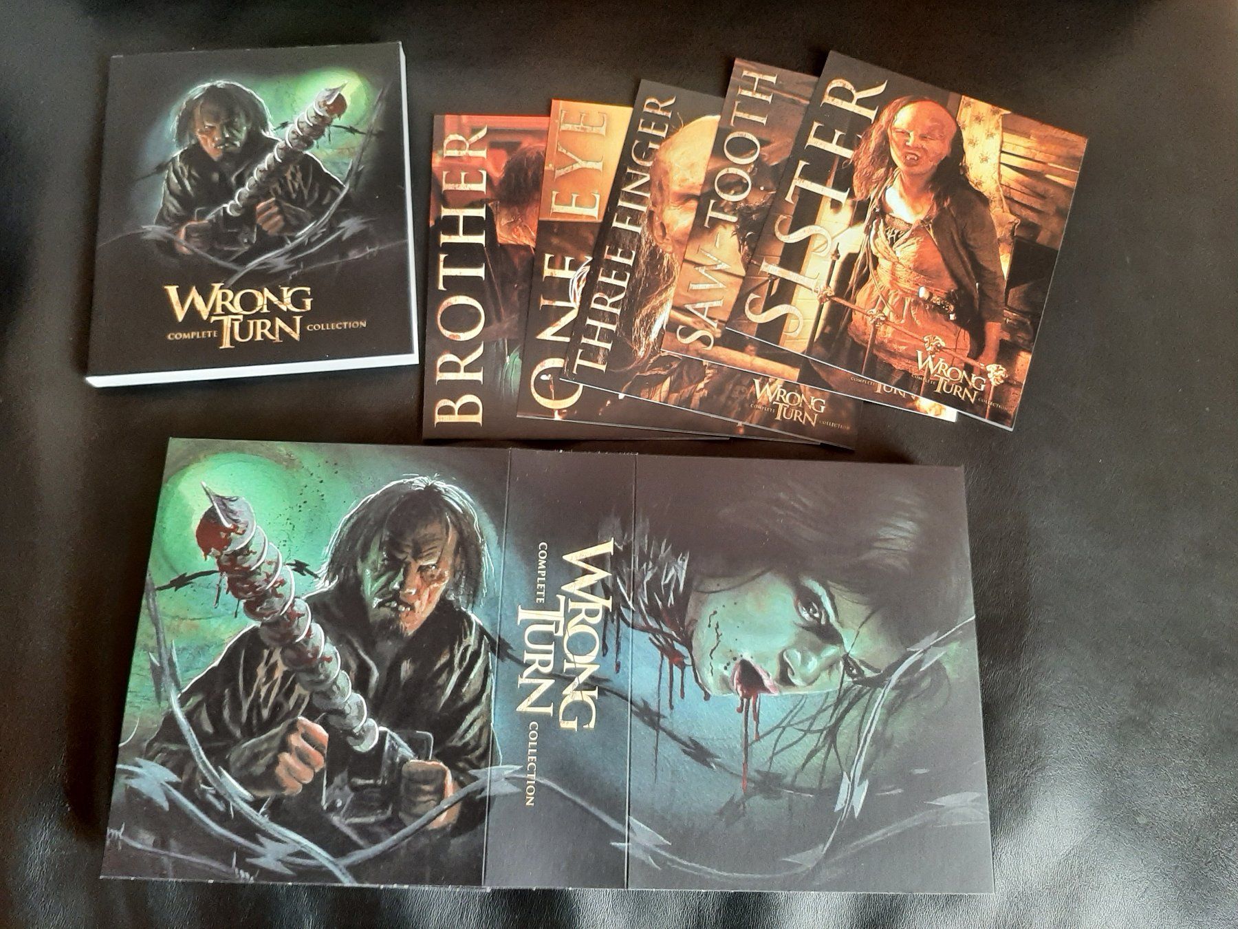 Alle DVDs: Wrong Turn 1-6 Blu-Ray + DVD Uncut Digipak Collection – Gebraucht aus Liestal von Film-Freak 3