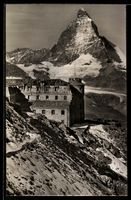 Zermatt, Hotel Gornergrat mit Matterhorn