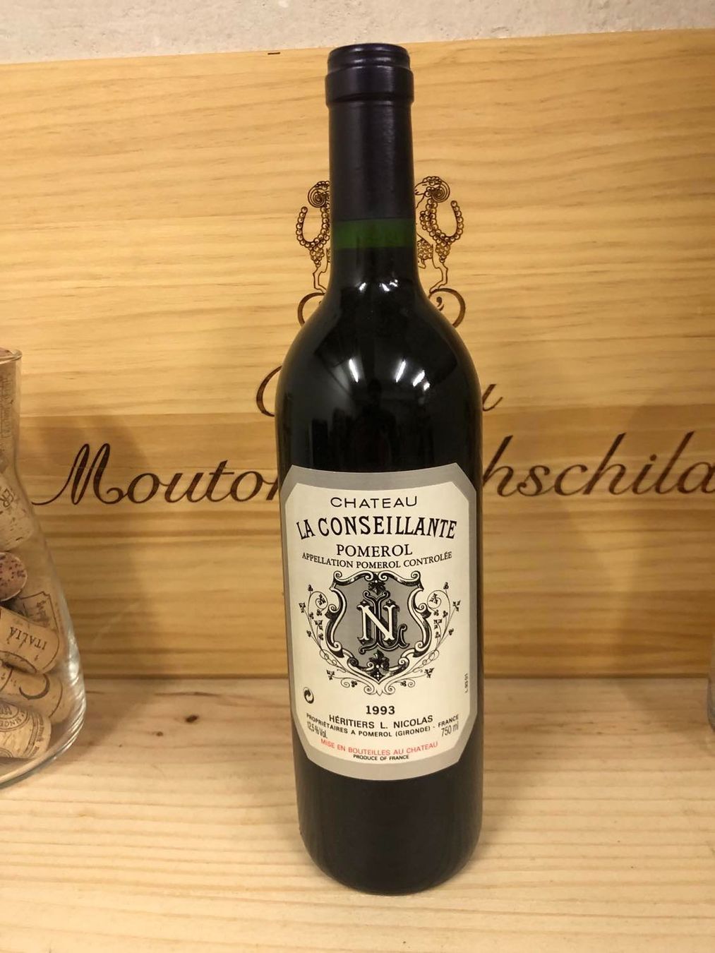 Vino: 1993 CHATEAU LA CONSEILLANTE – Nuovo e nell'imballaggio originale da Münchenstein venduto da weinundspirituosen 1
