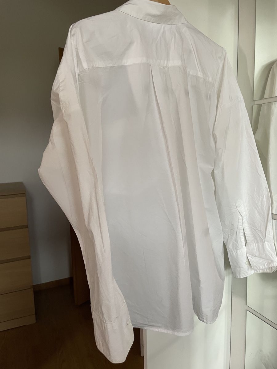 H&M Camicette: Weisses Hemd, 100% Baumwolle, H&M, Gr L – Usato da Münsingen venduto da Secondhand89 4