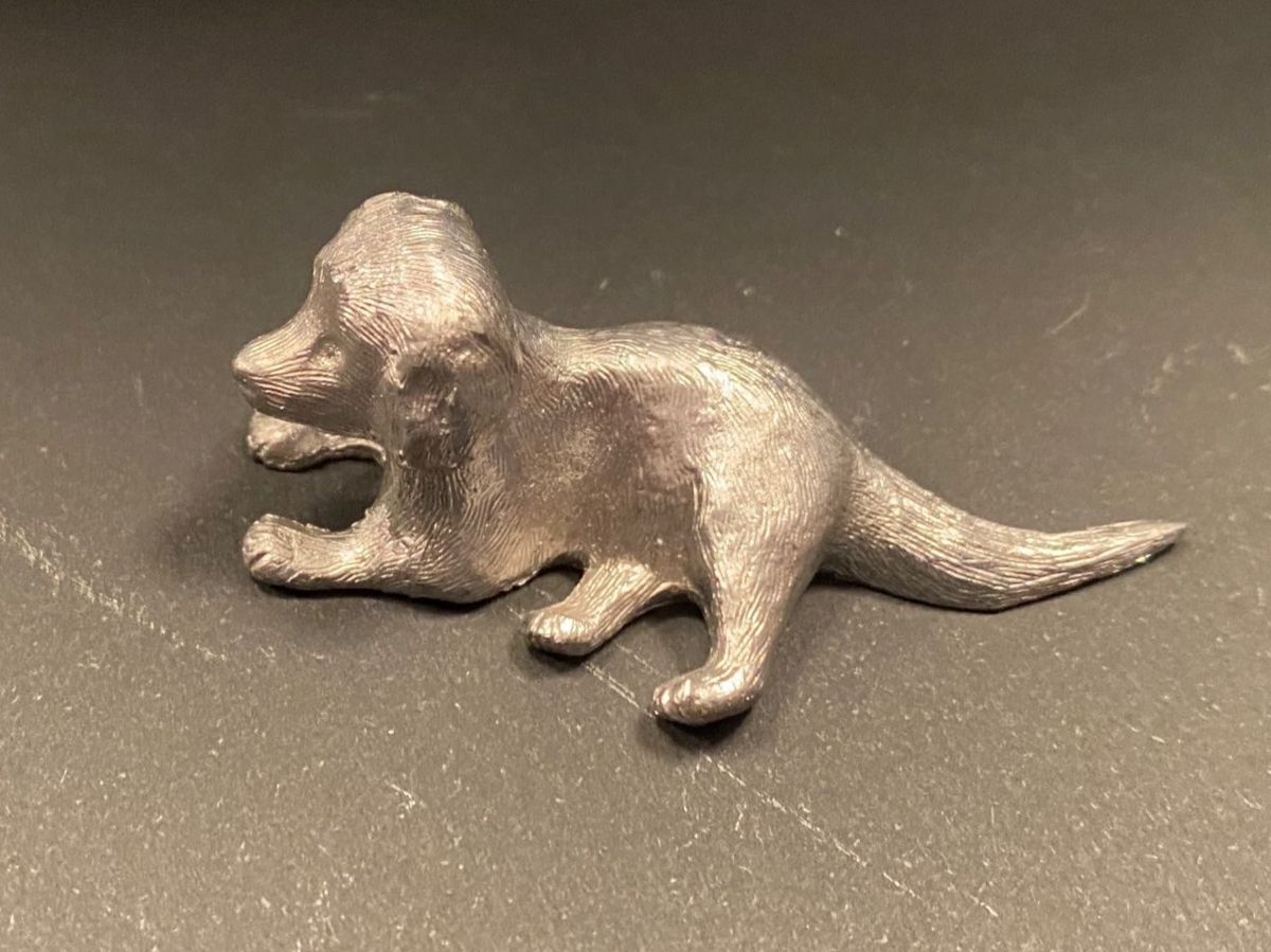 Statuette: Süsser Zinn-Dackel – Usato da Wetzikon ZH venduto da rradix1 2