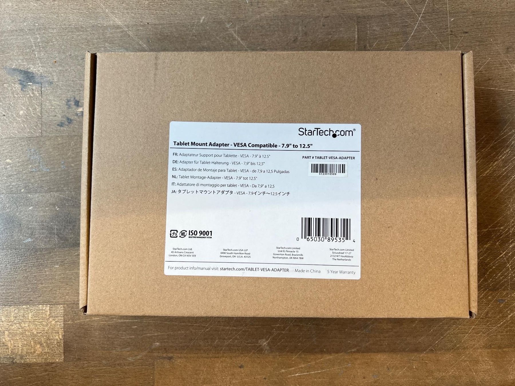 Bildschirmhalterung: Halterung StarTech Com Vesa Tablet – Neu und originalverpackt aus Chur von Feschtland